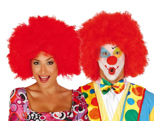 Parrucca AFRO ROSSA EXTRA - tuttocostumi.it