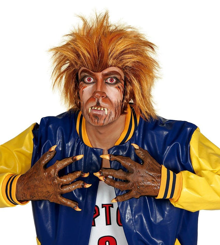 Parrucca UOMO LUPO di Guirca - tuttocostumi.it