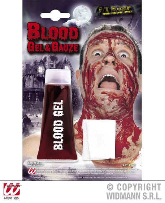 Set GARZA e SANGUE GELATINOSO in maxi tubo - tuttocostumi.it