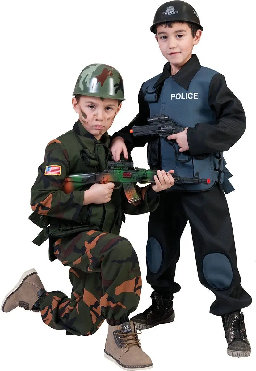 Costume POLIZIOTTO FORZE SPECIALI bambino - tuttocostumi.it