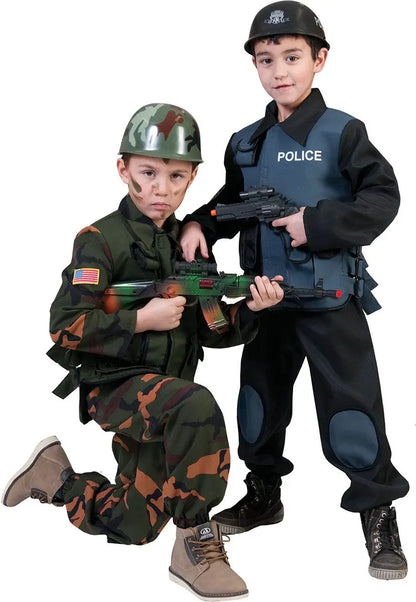 Costume POLIZIOTTO FORZE SPECIALI bambino - tuttocostumi.it