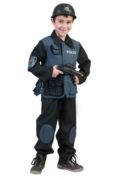 Costume POLIZIOTTO FORZE SPECIALI bambino - tuttocostumi.it