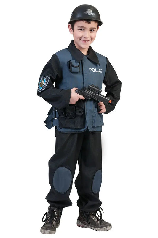 Costume POLIZIOTTO FORZE SPECIALI bambino - tuttocostumi.it