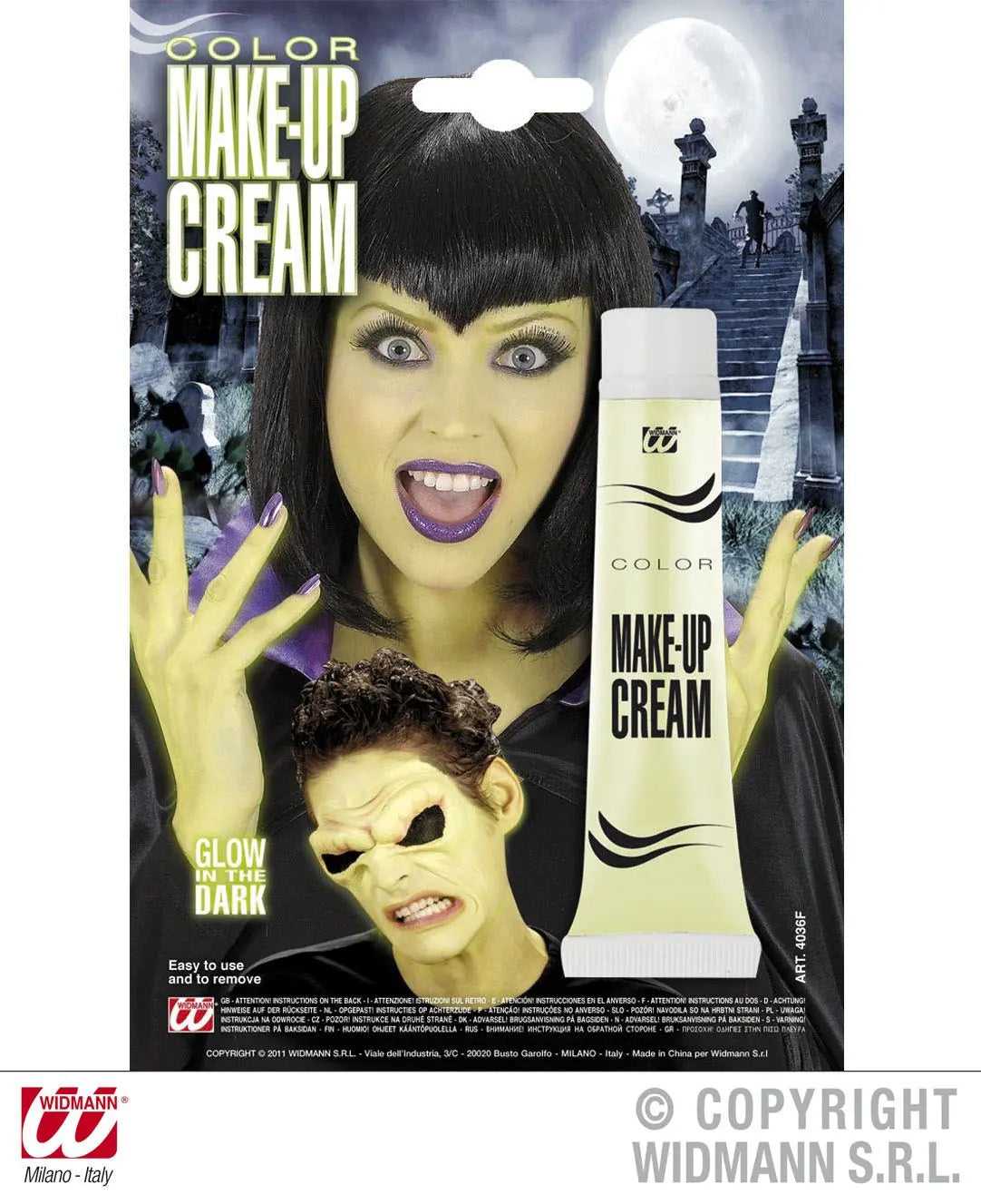 Make-up FOSFORESCENTE in tubo - tuttocostumi.it