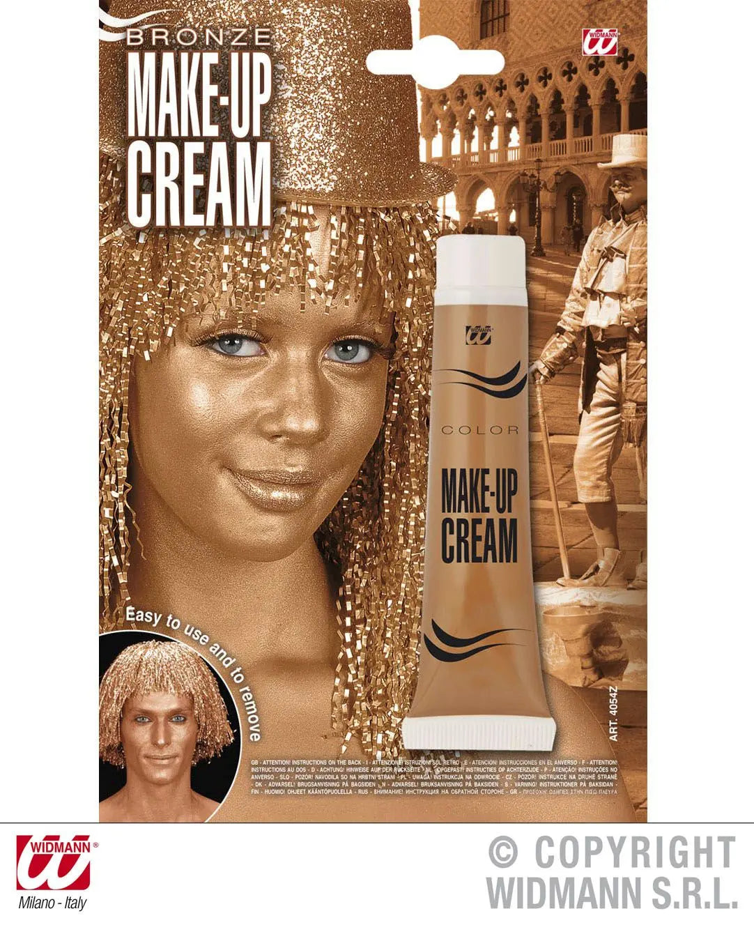 Make-up BRONZO in tubetto - tuttocostumi.it