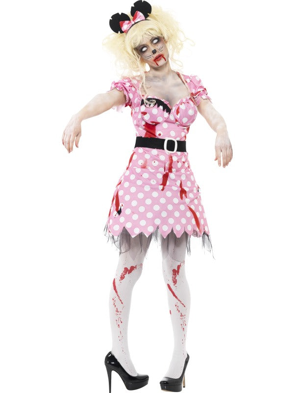 Costume TOPOLINA ZOMBIE di Smiffys - tuttocostumi.it