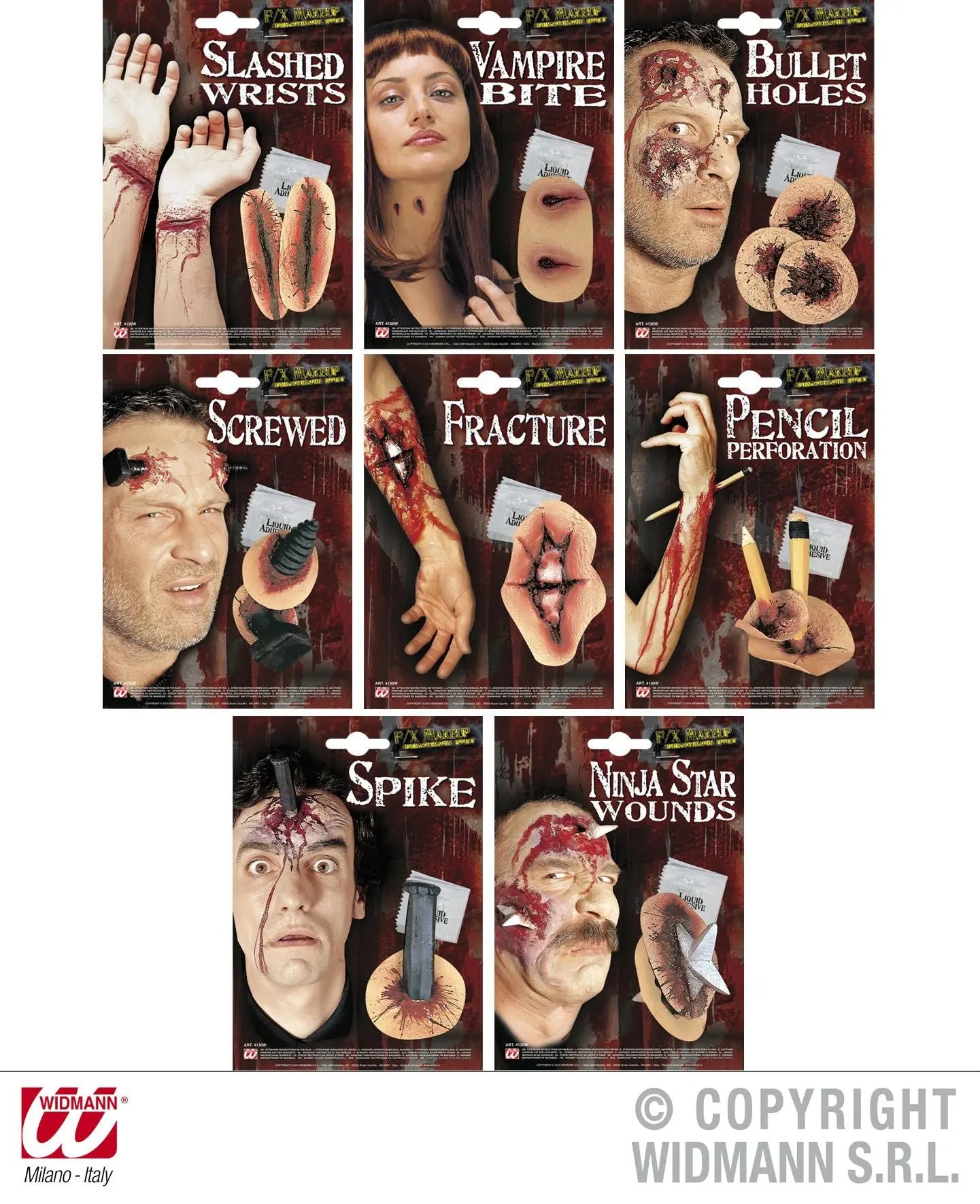 EFFETTO SPECIALE con tubetto colla - tuttocostumi.it