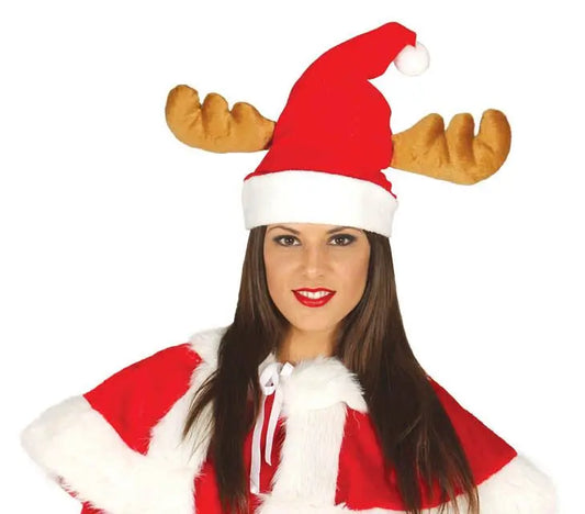 Cappello NATALIZIO con orecchie da RENNA - tuttocostumi.it