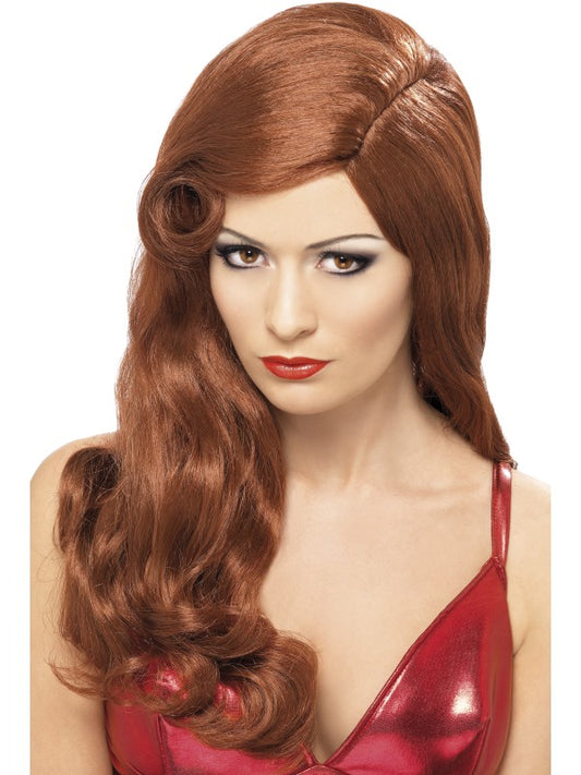 Parrucca stile lunga rame di Smiffys - tuttocostumi.it