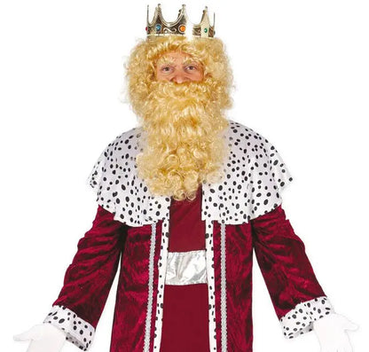 Costume RE MAGIO rosso - tuttocostumi.it