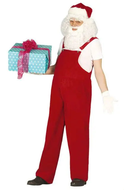 Salopette BABBO NATALE - tuttocostumi.it
