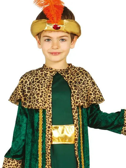 Costume RE MAGIO verde bambino - tuttocostumi.it
