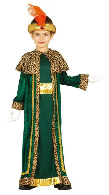 Costume RE MAGIO verde bambino - tuttocostumi.it