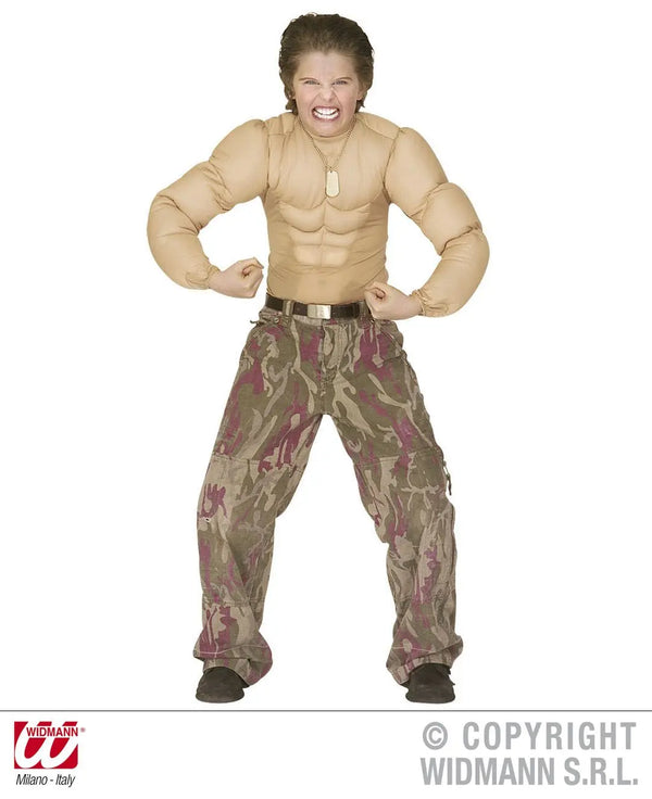 Camicia SUPER MUSCOLI bambino - tuttocostumi.it