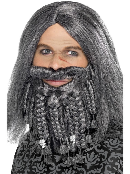 Parrucca e barba PIRATA TERRORE DEI MARI di Smiffys - tuttocostumi.it