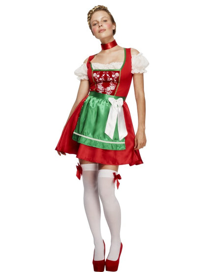 Costume FEVER CHRISTMAS DIRNDL di Smiffys - tuttocostumi.it