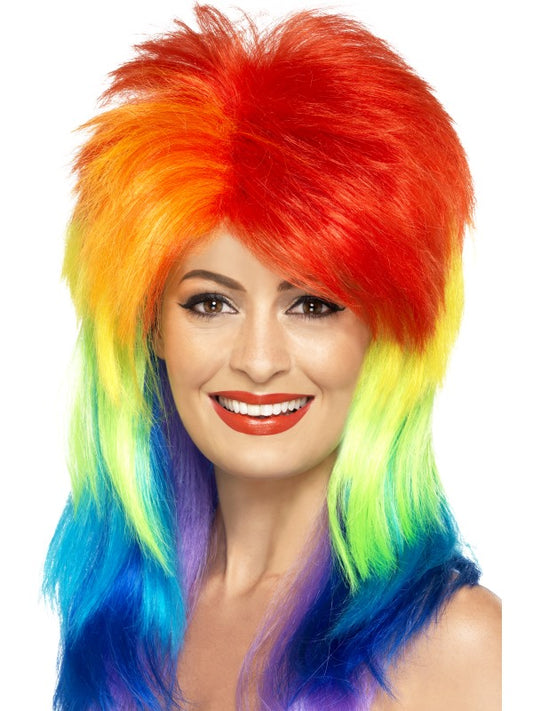 Parrucca arcobaleno di Smiffys - tuttocostumi.it