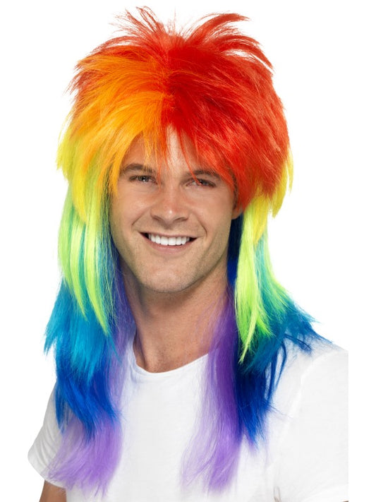 Parrucca arcobaleno di Smiffys - tuttocostumi.it