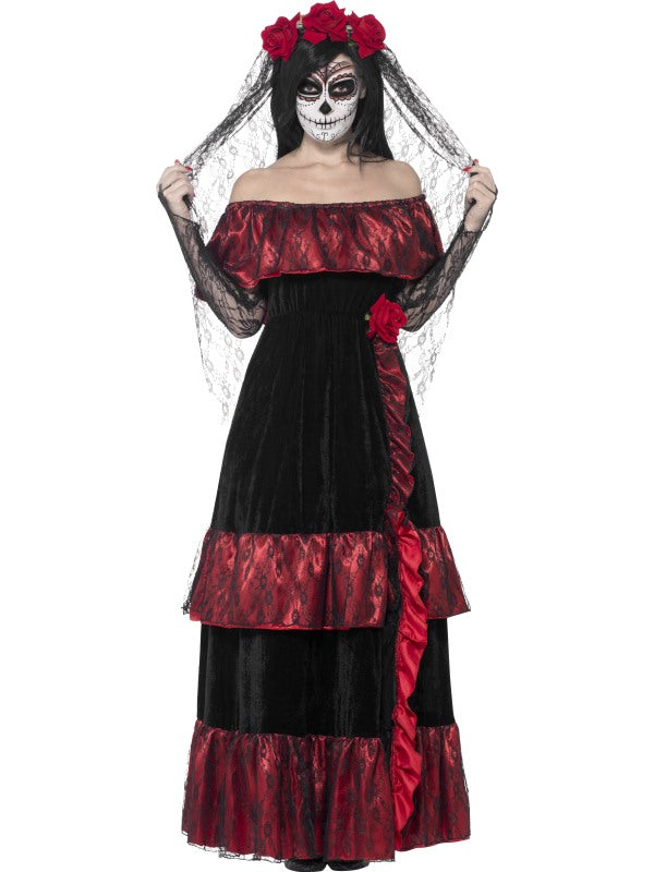 Costume SPOSA DAY OF THE DEAD di Smiffys - tuttocostumi.it