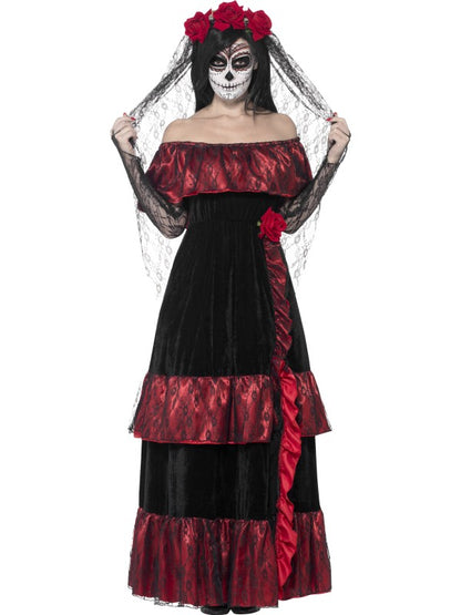 Costume SPOSA DAY OF THE DEAD di Smiffys - tuttocostumi.it