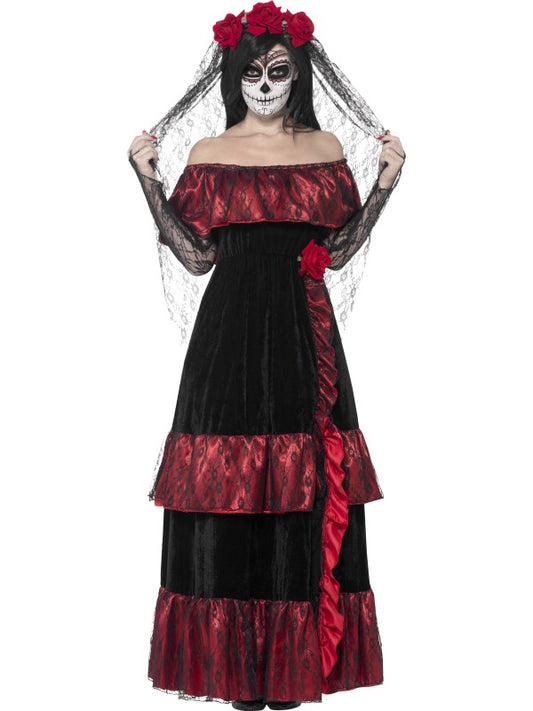 Costume SPOSA DAY OF THE DEAD di Smiffys - tuttocostumi.it