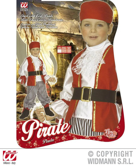 Costume PICCOLO PIRATA - tuttocostumi.it