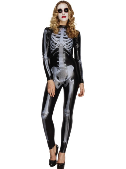 Costume CATSUIT SCHELETRO di Smiffys - tuttocostumi.it