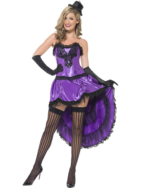 Costume VINTAGE BURLESQUE VIOLA di Smiffys - tuttocostumi.it