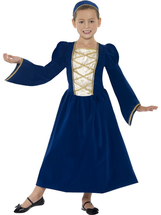 Costume PRINCIPESSA TUDOR bambina di Smiffys - tuttocostumi.it