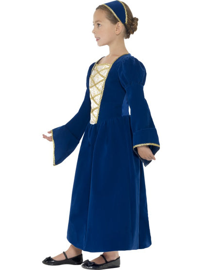 Costume PRINCIPESSA TUDOR bambina di Smiffys - tuttocostumi.it