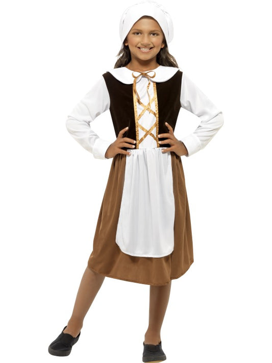 Costume ragazza della locanda bambina di Smiffys - tuttocostumi.it