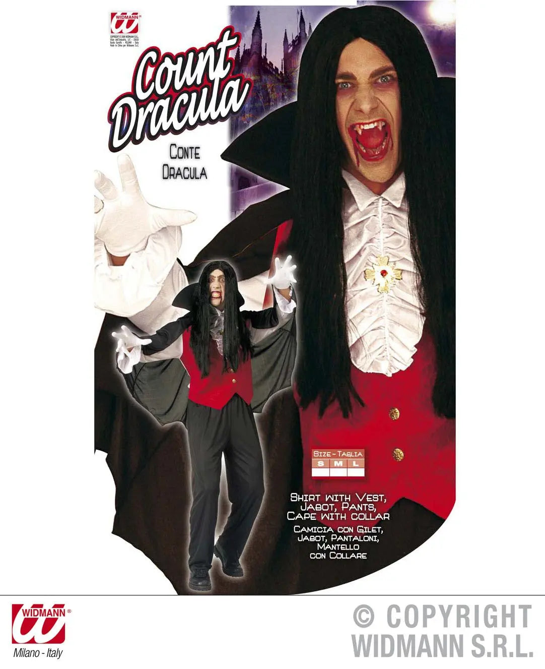 Costume CONTE DRACULA - tuttocostumi.it