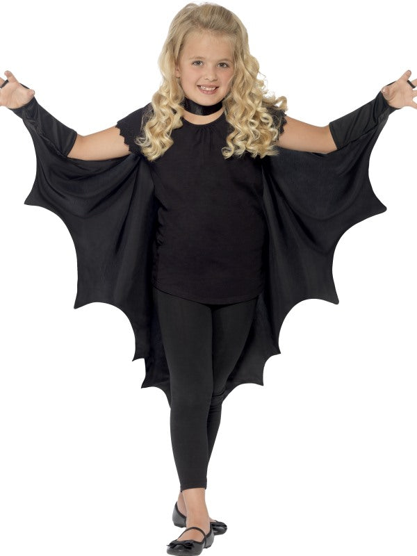 Mantello ALI PIPISTRELLO con collare di Smiffys - tuttocostumi.it