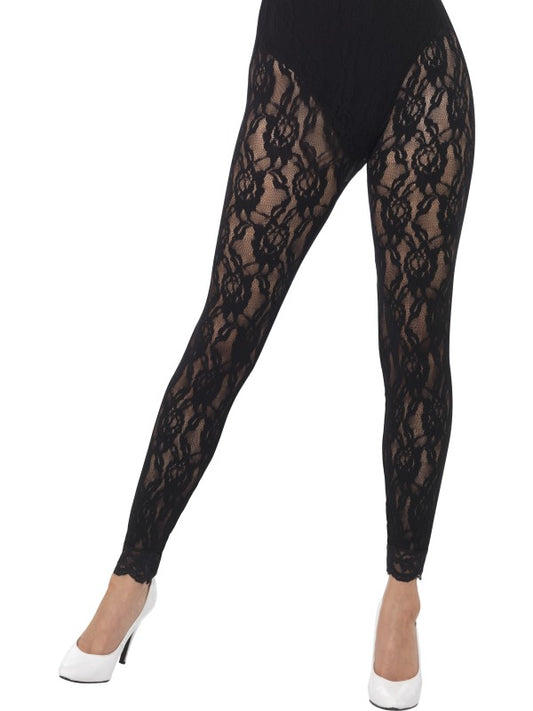 Leggings LACE ANNI 80 di Smiffys - tuttocostumi.it