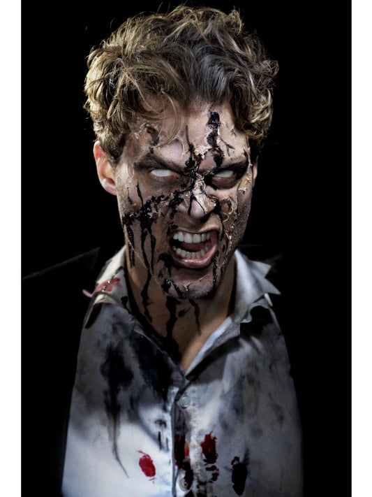 Bottiglietta di sangue ZOMBIE GEL nero di Smiffys - tuttocostumi.it