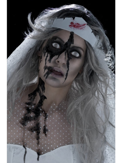 Bottiglietta di sangue ZOMBIE GEL nero di Smiffys - tuttocostumi.it