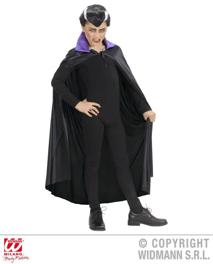 Mantello con colletto viola 110 cm - tuttocostumi.it