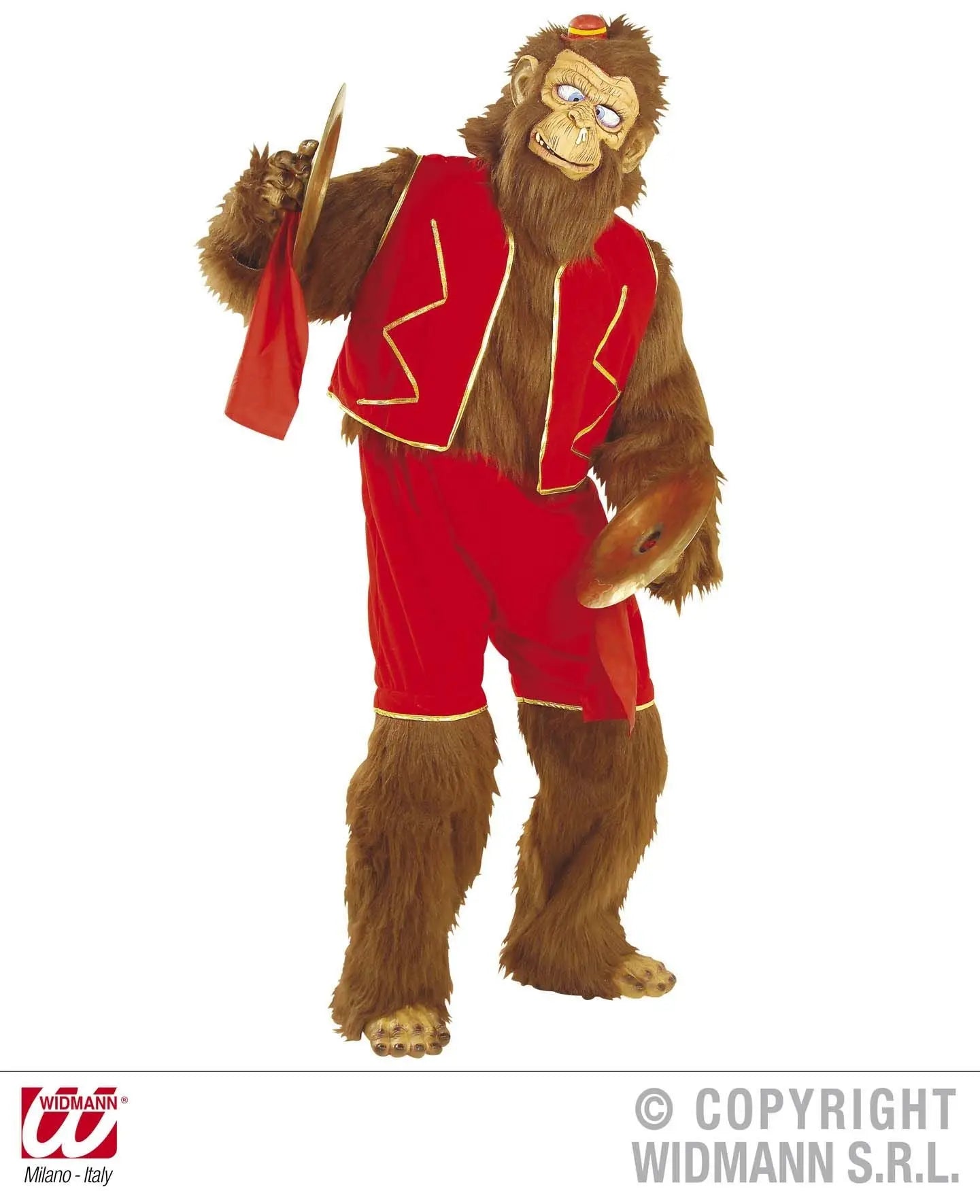 Costume SCIMMIA in peluche - tuttocostumi.it