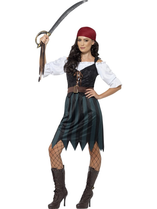 Costume PIRATESSA MARINAIA di Smiffys - tuttocostumi.it