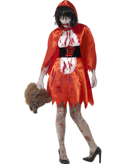 Costume ZOMBIE LITTLE MISS HOOD di Smiffys - tuttocostumi.it