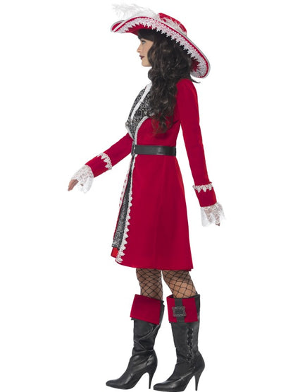 Costume CAPITANO del VASCELLO lusso donna di Smiffys - tuttocostumi.it