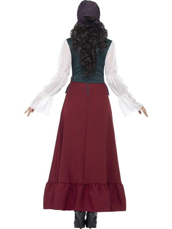 Costume LADY BUCANIERE deluxe di Smiffys - tuttocostumi.it