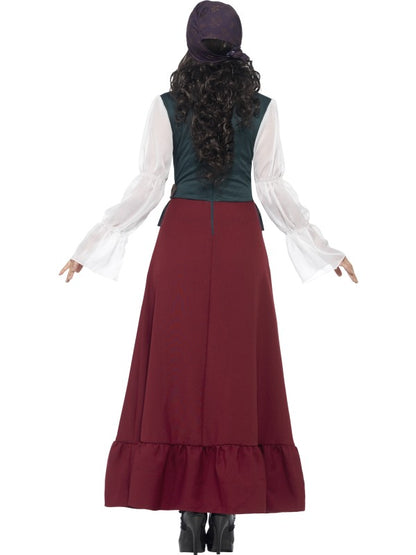 Costume LADY BUCANIERE deluxe di Smiffys - tuttocostumi.it