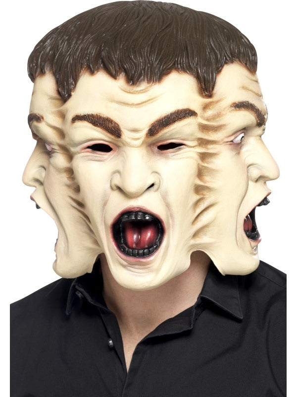 Maschera 3 VOLTI di Smiffys - tuttocostumi.it
