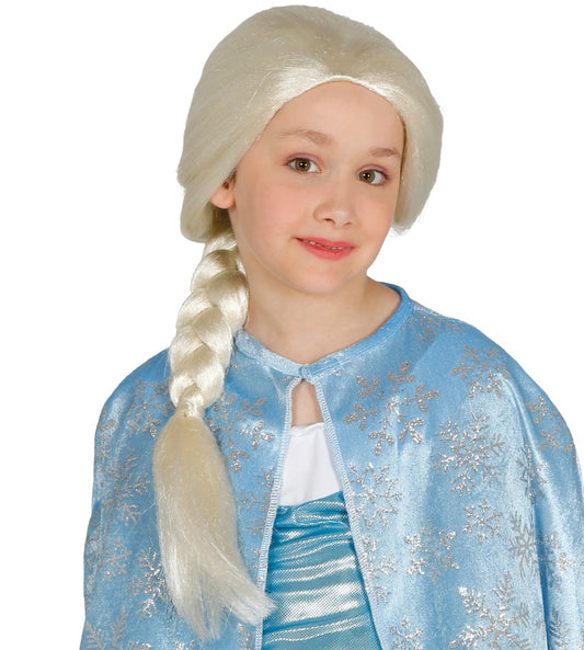 Parrucca REGINA DEL GHIACCIO di Guirca - tuttocostumi.it