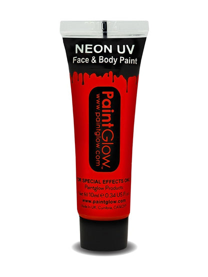 UV FACE e BODY PAINT rosso di Smiffys - tuttocostumi.it