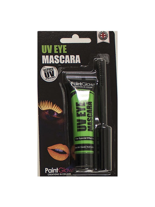 Mascara UV Eye verde di Smiffys - tuttocostumi.it