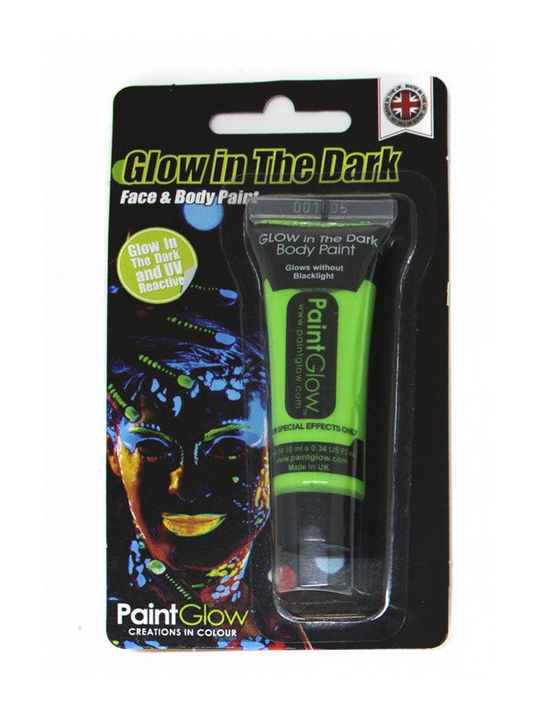Body paint Glow in the Dark VERDE di Smiffys - tuttocostumi.it