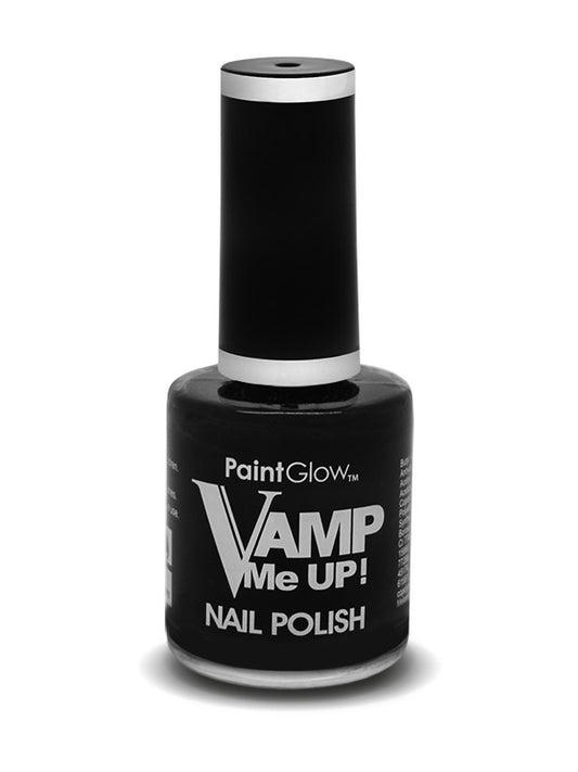 Smalto Vamp Me Up! Nail Polish NERO di Smiffys - tuttocostumi.it