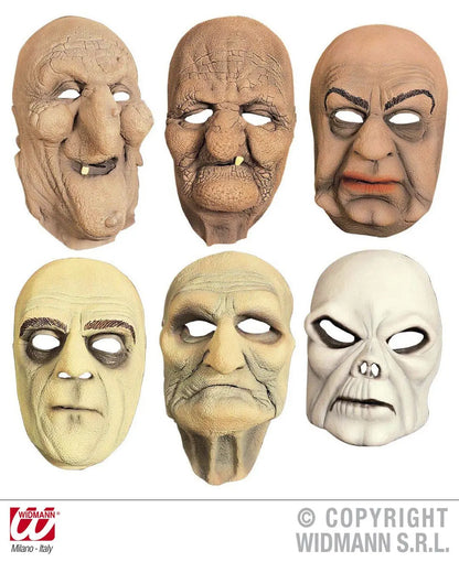 Maschera MEZZO VISO vari modelli - tuttocostumi.it